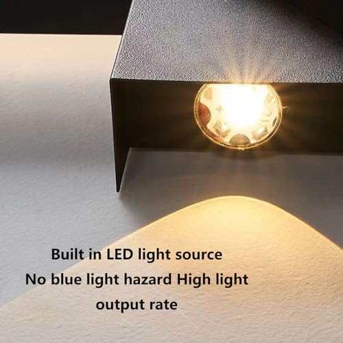 Iluminación de pared creativa LED para renovar pasillos oscuros con luz blanca de diseño 4