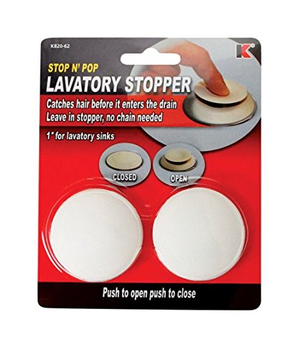 Keeney K820-62 Pop-Up Drain Stopper Rubber White6