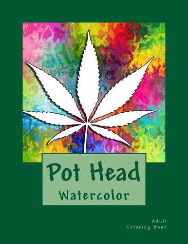 Pot Head Watercolor Adult Coloring Book | Desertcart Suriname