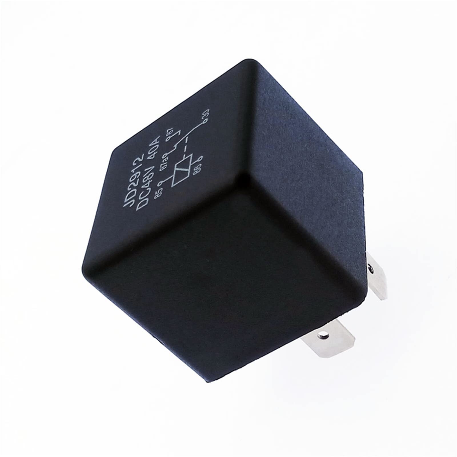 VDOQTLJT 50pcs JD2912 Auto Car Relay 5 Pin DC 12V 24V 36V 48V 40A Coil Power 1.8W Automobile Control Device(5Pin 40A 24V)