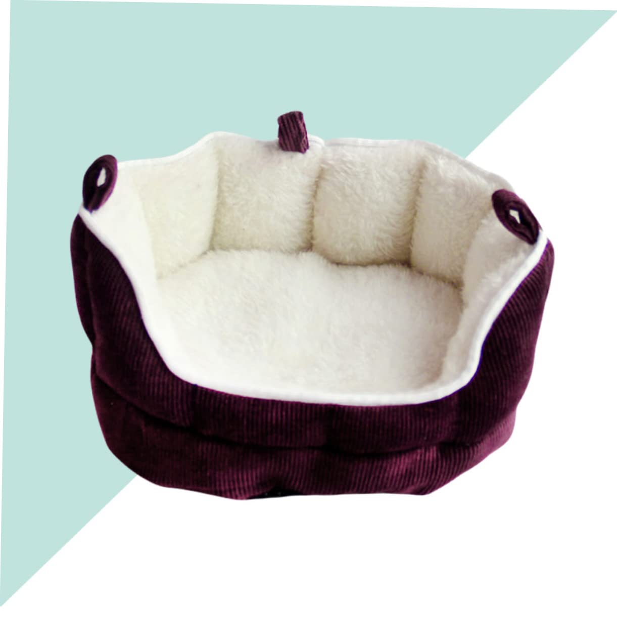 3stücke Kleintier Schlafsack Bequeme Hängematte Für Frettchen Kaninchen Meerschweinchen Hamster Und Andere Kleintiere Rote Kuschel-hausbett Für Entspannte Ruhezeiten