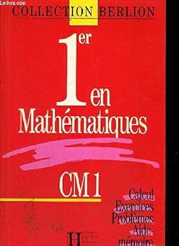 Paperback 1er en mathématiques CM 1 [French] Book