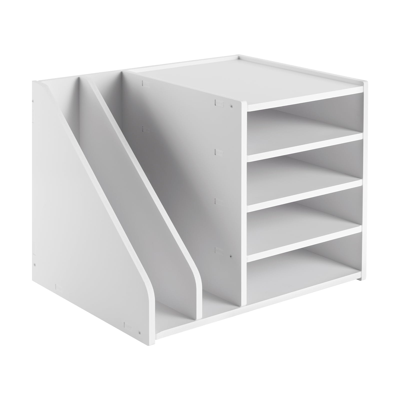 NAnoxugi File Holder Organizer with Smooth Surface and Simple Structure for Kitchen Recipe Book Storage Easy to Clean