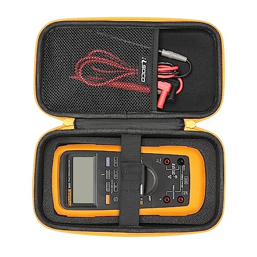 Image of RLSOCO Carrying Case for Fluke A283FC Wireless AC /DC Current Clamp & Fluke 283FC /28 II /189 /187 & Greenlee DM-820A True-RMS Wireless Multimeter (Case Only)