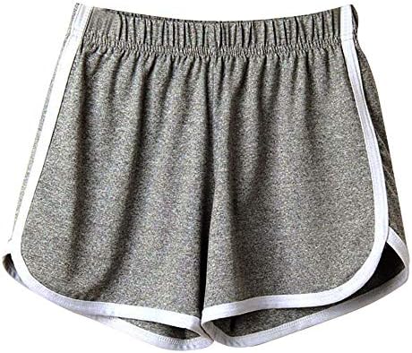 Women Sport Yoga Pants,Jchen(TM) Ladies Teen Girl Summer Solid Color Striped Beach Sport Running Gym Shorts Pants