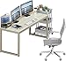 SHW 55-Inch Commercial-Grade Office Computer Desk, Maple