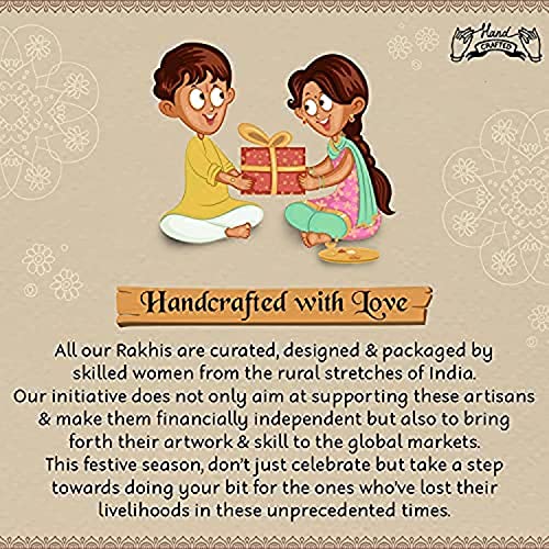 Image of I Jewels Fancy Cartoon Kids Rakhi With Roli Chawal & Rakshabandhan Card for Bro /Brother /Bhai