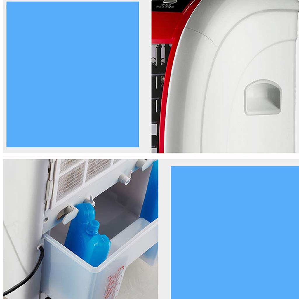 Ventilatore A Piantana, Ventilatore A Torre Per Aria Condizionata, Ultra Silenzioso, Potente Raffreddamento, 3 Velocità, Volante Regolabile, Utilizzo Mobile, Potenza 80W, Camera Da Letto, Soggiorno,