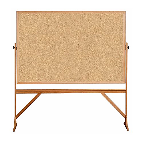 78⅛ x 77¼ Wood Frame Reversible Natural Cork Natural Cork