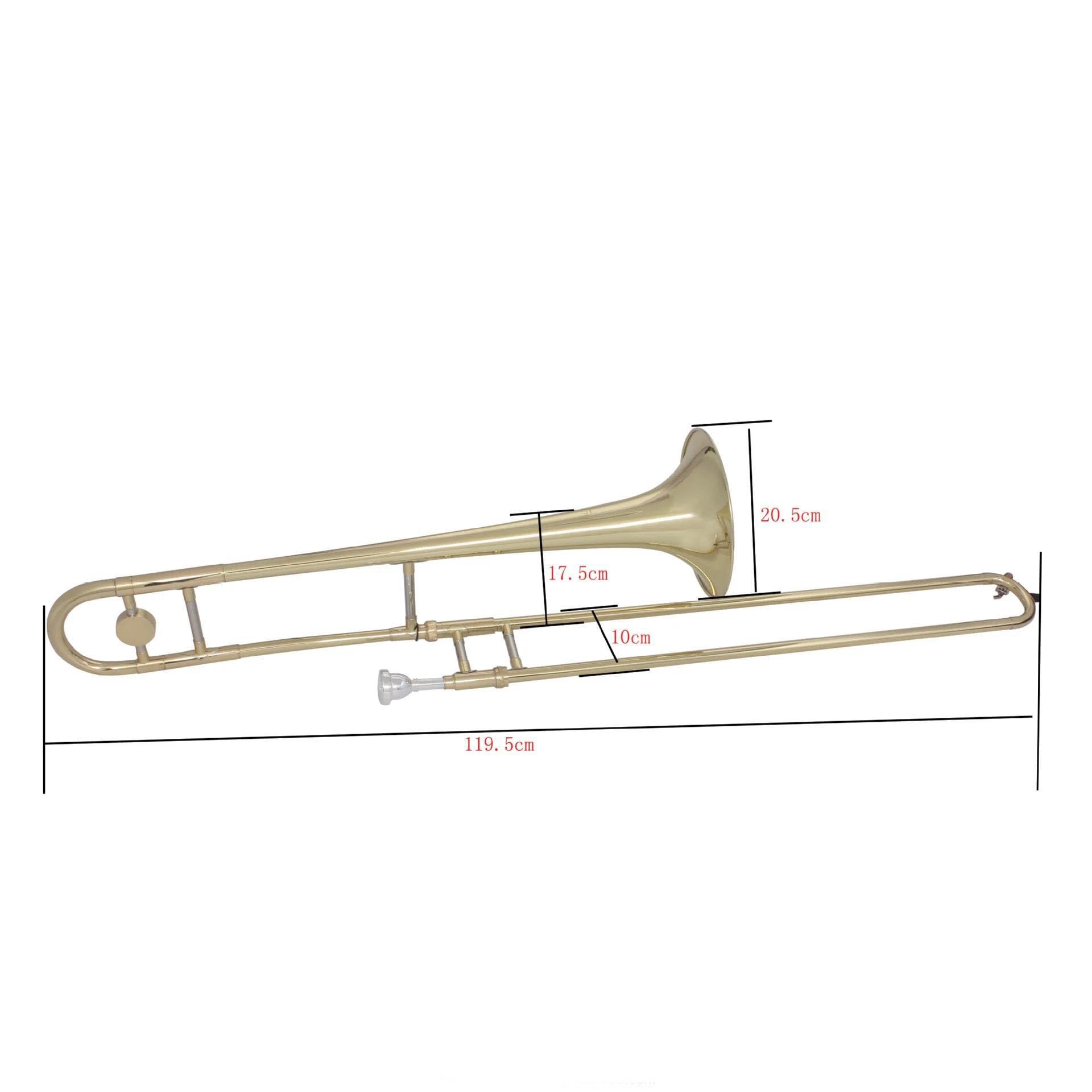 Goldmessing Bb Posaune Tenorinstrument Profiposaune