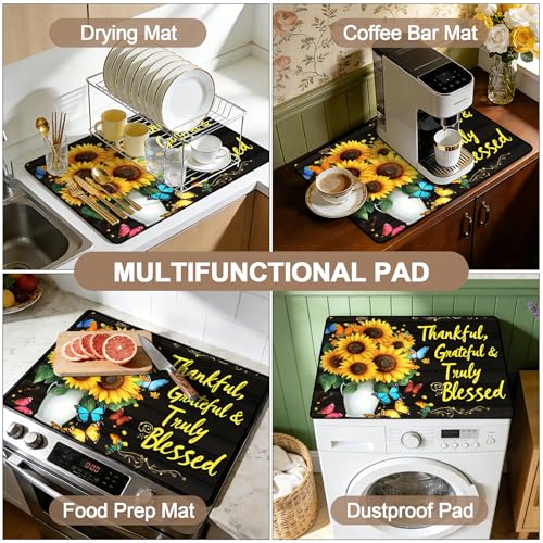 Image of Stove Burner Covers Non-Slip Electric Cooktop Protector Mat (G254876)