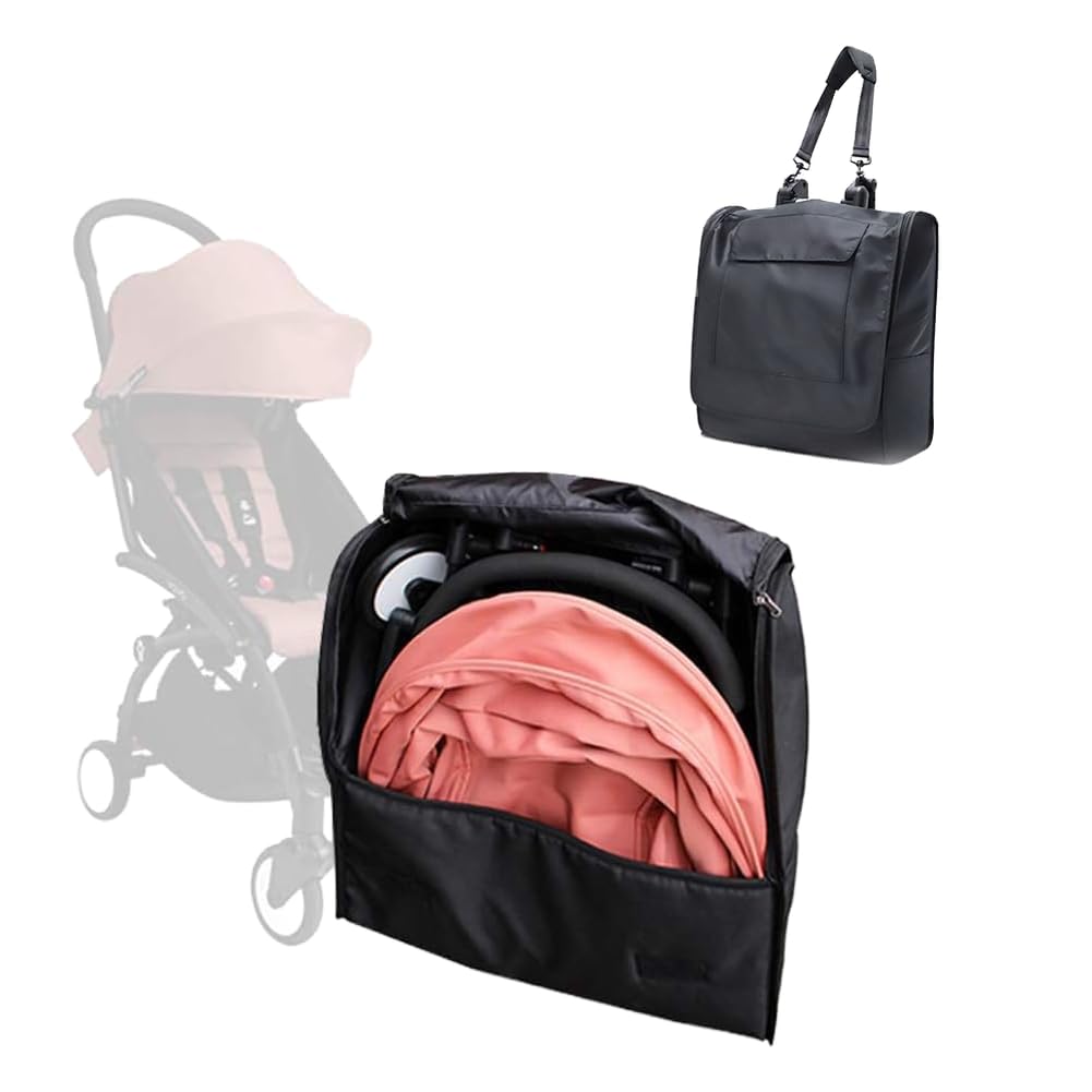 babyzen yoyo travel bag backpack ROMIRUS Baby Stroller for YOYO2 / YOYO3, Durable and Lightweight Stoller, Padded Stroller Storage Bag with Straps for Airport Gate Check, Not for other brand of strollers Storage Bag for Baby Stroller