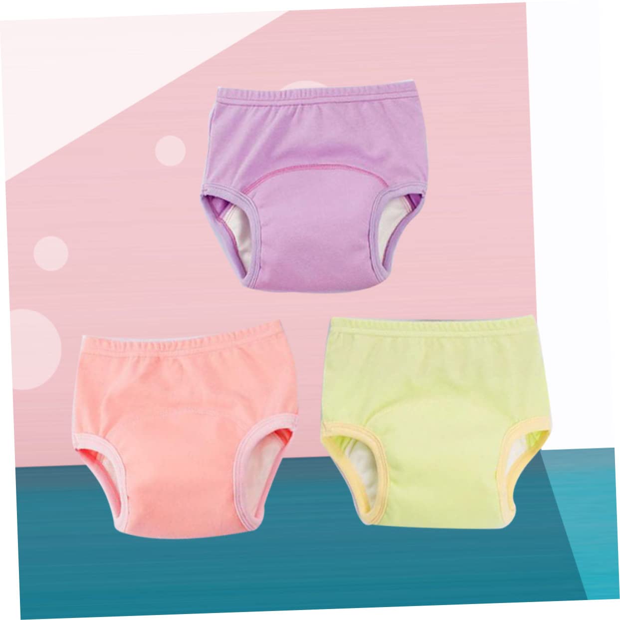ibasenice 6 Pcs Coton Pantalon D'Entraînement À La Propreté Bande Dessinée Pantalon À Couches Bébé Garçons D'Entraînement Garçons sous-Vêtements Garçons Coton sous-Vêtements