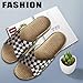 Hwayslon Fashion Unisex Linen Summer Beach Shoes Skidproof Indoor Slippers