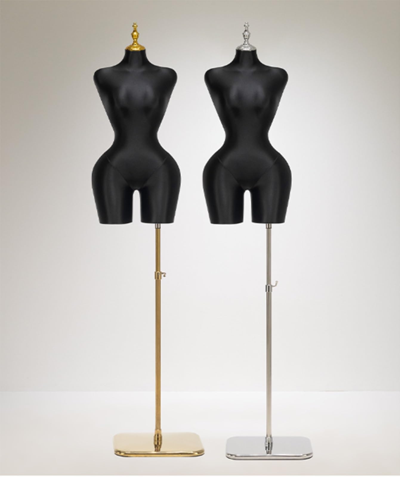 Schaufensterpuppe Sexy europäische und amerikanische Schaufensterpuppen für den weiblichen Körper in Übergröße, höhenverstellbares Kleidungsdisplaymodell Ma(Square)