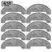 MS1 MAX Robot Vacuum Cleaner Mop Cloth Replacement Parts Multi-Surface Microfiber Cleaning Pads Compatible With Robot Vacuum Wet Dry Mop Accessories 10 Pack(4 PACK)