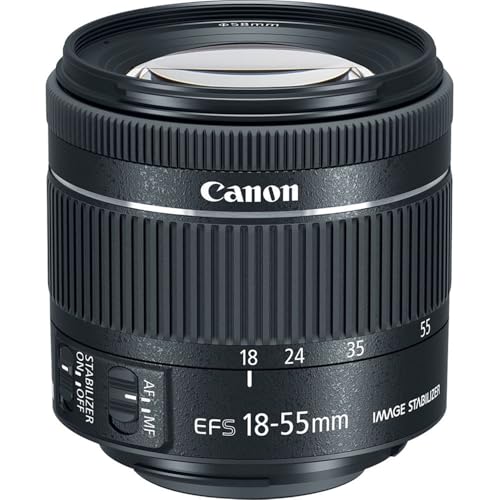 Canon EOS 250D DSLR con lente EF-S 18-55mm miniatura 3