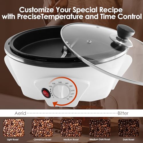 Commercial coffee roaster machine