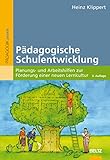 Pädagogische Schulentwicklung: Planungs- und Arbeitshilfen zur Förderung einer neuen Lernkultur (Beltz Praxis)