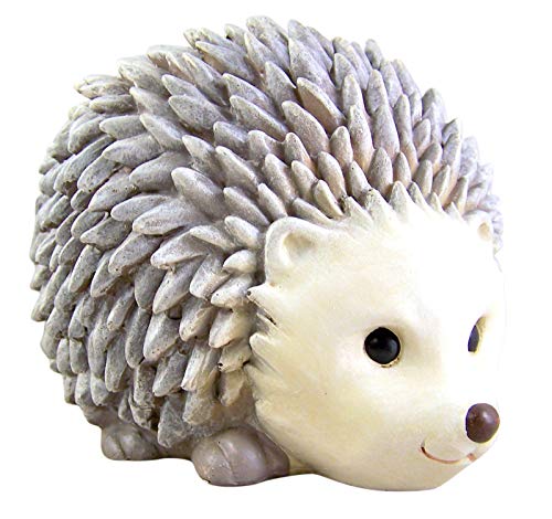 Hedgehog Garden Statue Figurine Outdoor Indoor Decor with Bluetooth Speaker, 6 1/4 Inch
