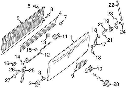 Miniatura 2 de Genuine Nissan Parts - Manija-puerta trasera (90606-EZ06B)