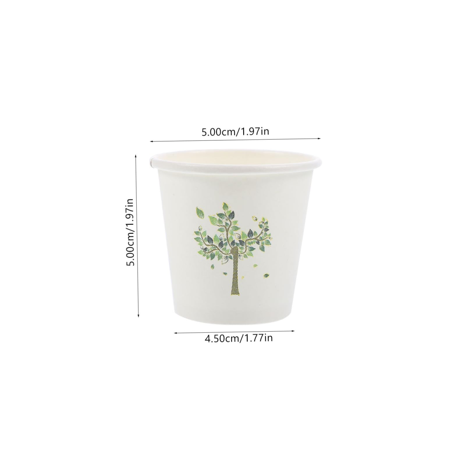 OUNONA Gobelets à Boire Jetables 3 Oz 60ml en Papier pour Dégustation