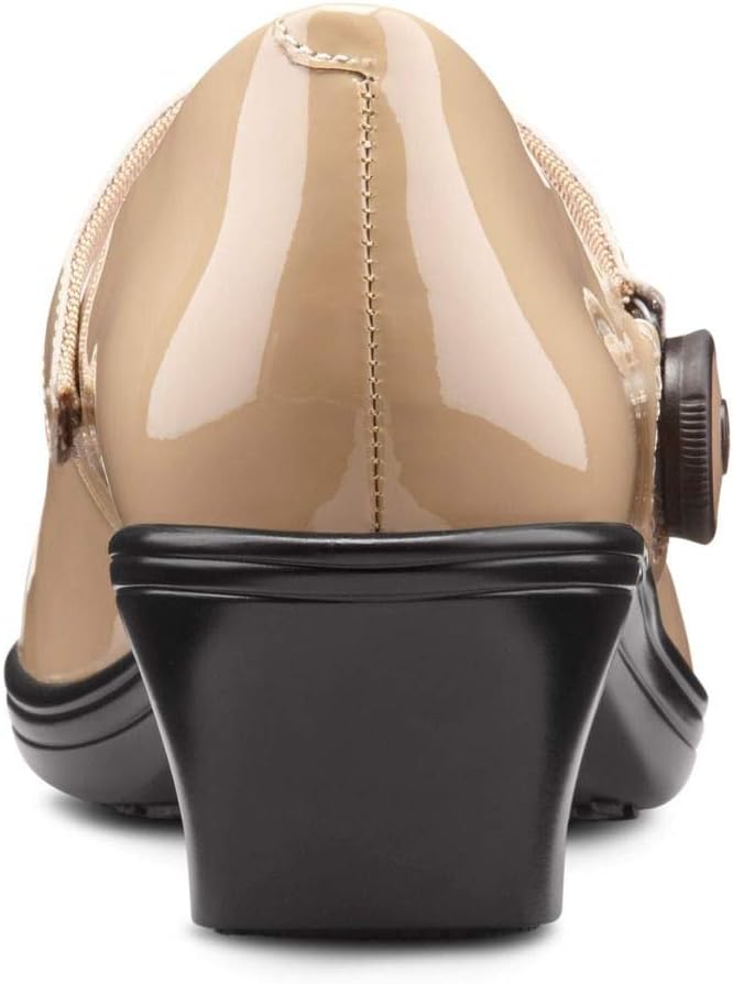 Dr. Comfort Coco Women's Therapeutic Dress Shoe: 5.5 Wide Taupe