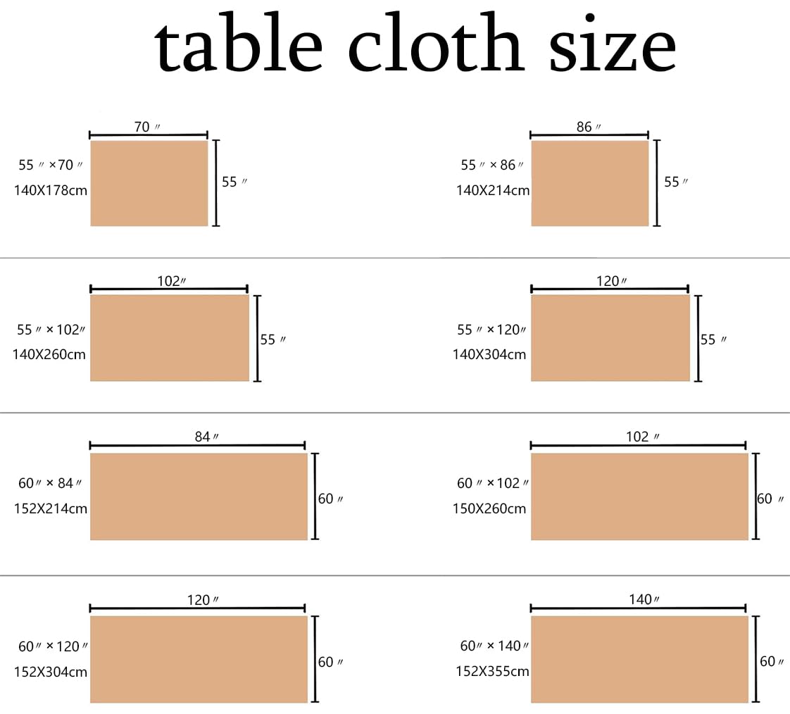 Dunmat American Flag Eagle Art Print Table Cloth Cool Animals Bird Modern Washable Waterproof Tablecloths Dining Table Decorative Rectangle Table Cover 60Wx140L Inch