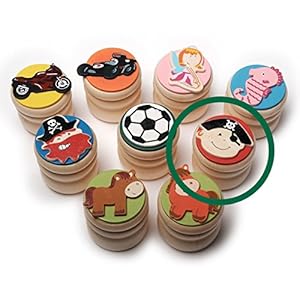 Inware 23309 – melktanddoos van hout, motief piraat