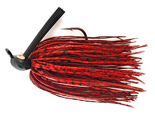 image for Wtrees No.5 Bass Jigs for Bass Fishing Pack Bulk Set Kit Flipping Jigs