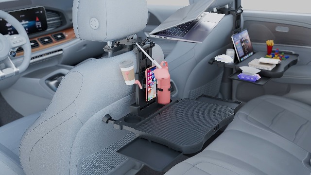こう　リアテーブル Amazon | ChicCarry 車 テーブル 後部座席 シートバックテーブル