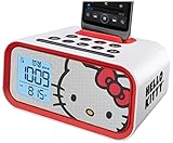Hello Kitty Dual Alarm Clock Speaker System (HY-M23)