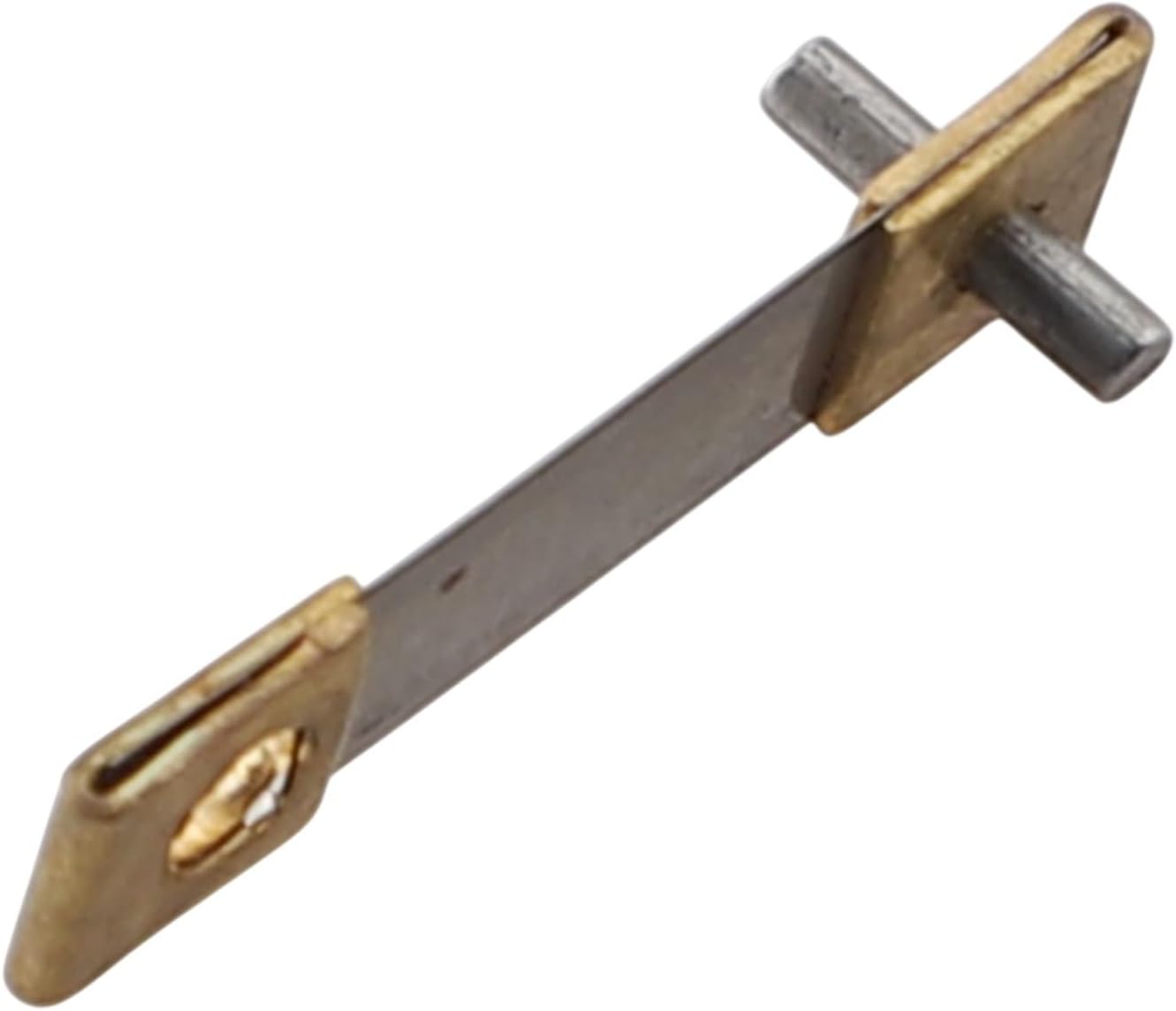 Antique Clock Pendulum Replacement, Metal Pendulum for Leaf Vintage Clocks, Elegant Decorative Pendulum with Smooth Motion, Gold Silver Finish(21×5mm)