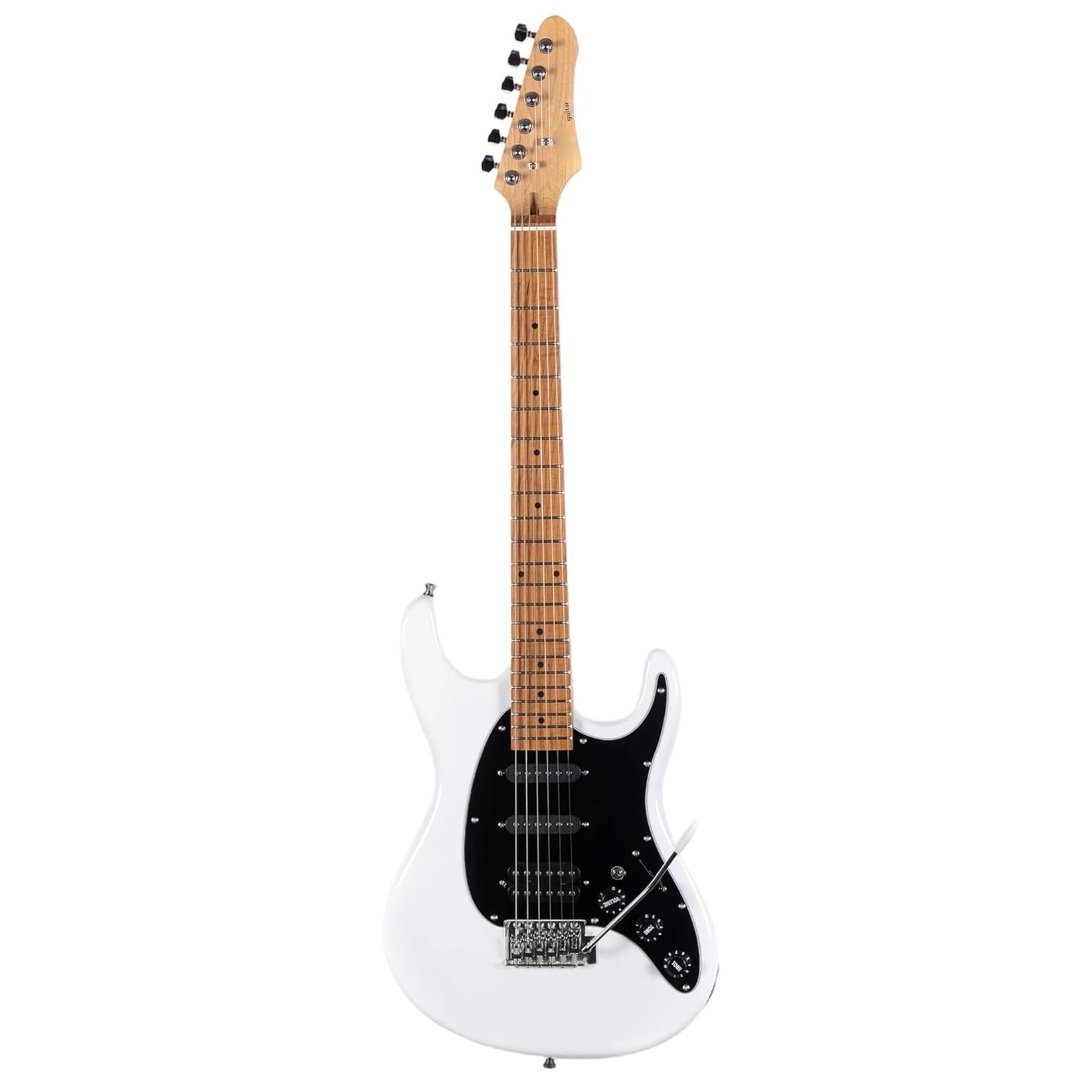 Guitare électrique adulte droite SSH avec corps solide en érable - 8