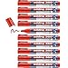 Produktbild edding 360 Whiteboardmarker - rot - 10 Whiteboard Stifte - Rundspitze 1,5-3 mm - Boardmarker abwischbar - für Whiteboard, Flipchart, Magnettafel, Pinnwand, Memoboard - Sketchnotes - nachfüllbar