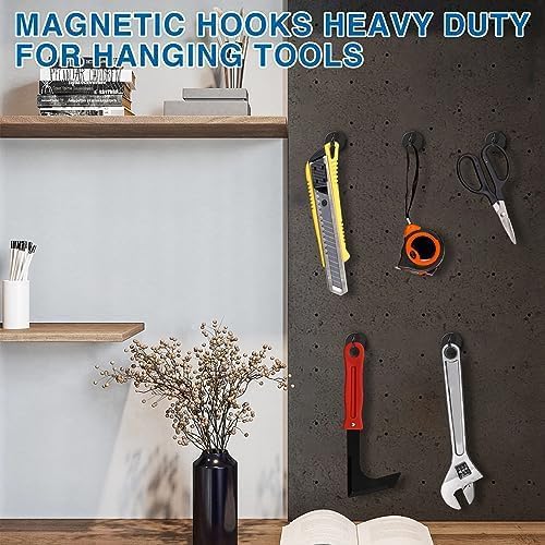 Image of LOVIMAG Magnetic Hooks for Cruise Essentials 2026 Cabins Door 25 Pack-85LBS