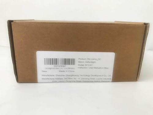 Miniatura 12 de Lámpara de escritorio con clip, luz de lectura USB, luz de abrazadera LED flexible para el cuello con 3 opciones de temperatura de color, 10 niveles