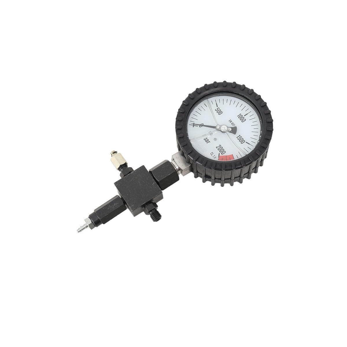Kit Tester Comune per Pompa ad Alta Pressione Diesel con Tubi di iniezione Vuoti per Test su Motore Auto e Trattore, per Prova di perdite dell'iniettore