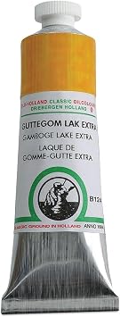 Old Holland Oil Color Gamboge Lake Extra 40 ml tube