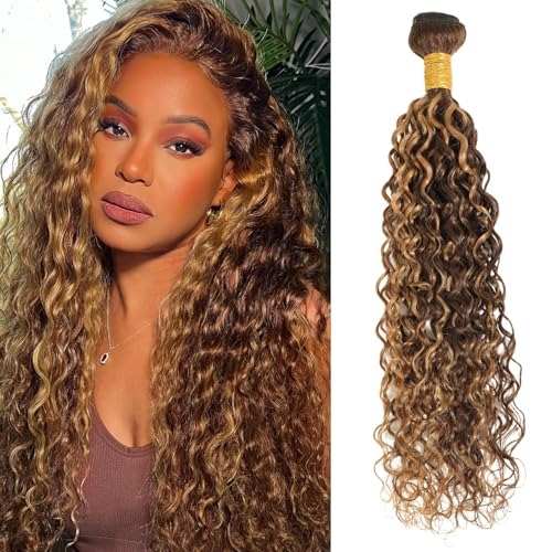 ALHER 12A Water Wave Ombre Single Bundles, Soft Thick P4/27