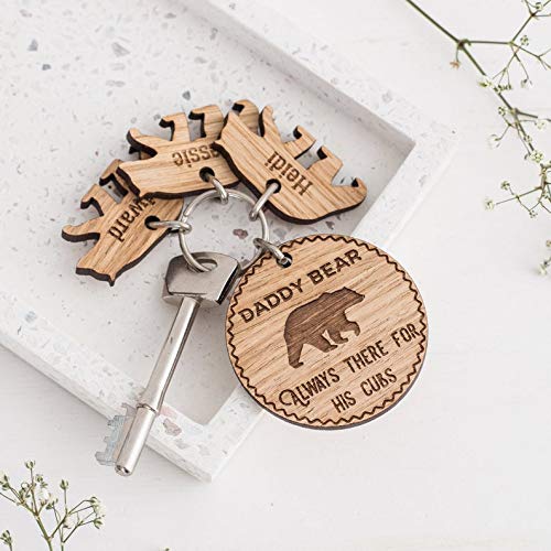 daddy photo keyring