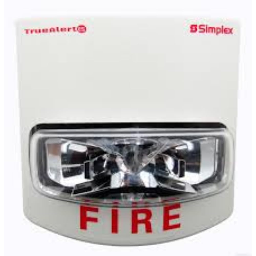 Simplex 49VO-WWF-BA Wall Mount Addressable Multi-Candela Strobe