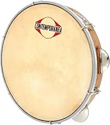 Pandeiro Contemporanea 10 Light 20Lt Pele Couro