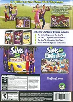 DVD-ROM The Sims 2: Double Deluxe Book
