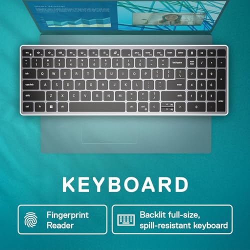 Image of Dell Vostro 5630 Thin & Light Laptop, Intel i5-1335U Processor, 16GB LP DDR5 + 512GB SSD, 16.0 inch (40.64cm) FHD+ 250 nits Display, Backlit KB + FPR, Win 11 + MSO'21, 15 Month McAfee, Titan Grey, 1.90kg