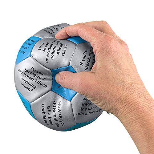 Image of Trainers Warehouse 6 inch Thumball Collection, 32 Prompts for Conversation, Team Building, Relationship and Training