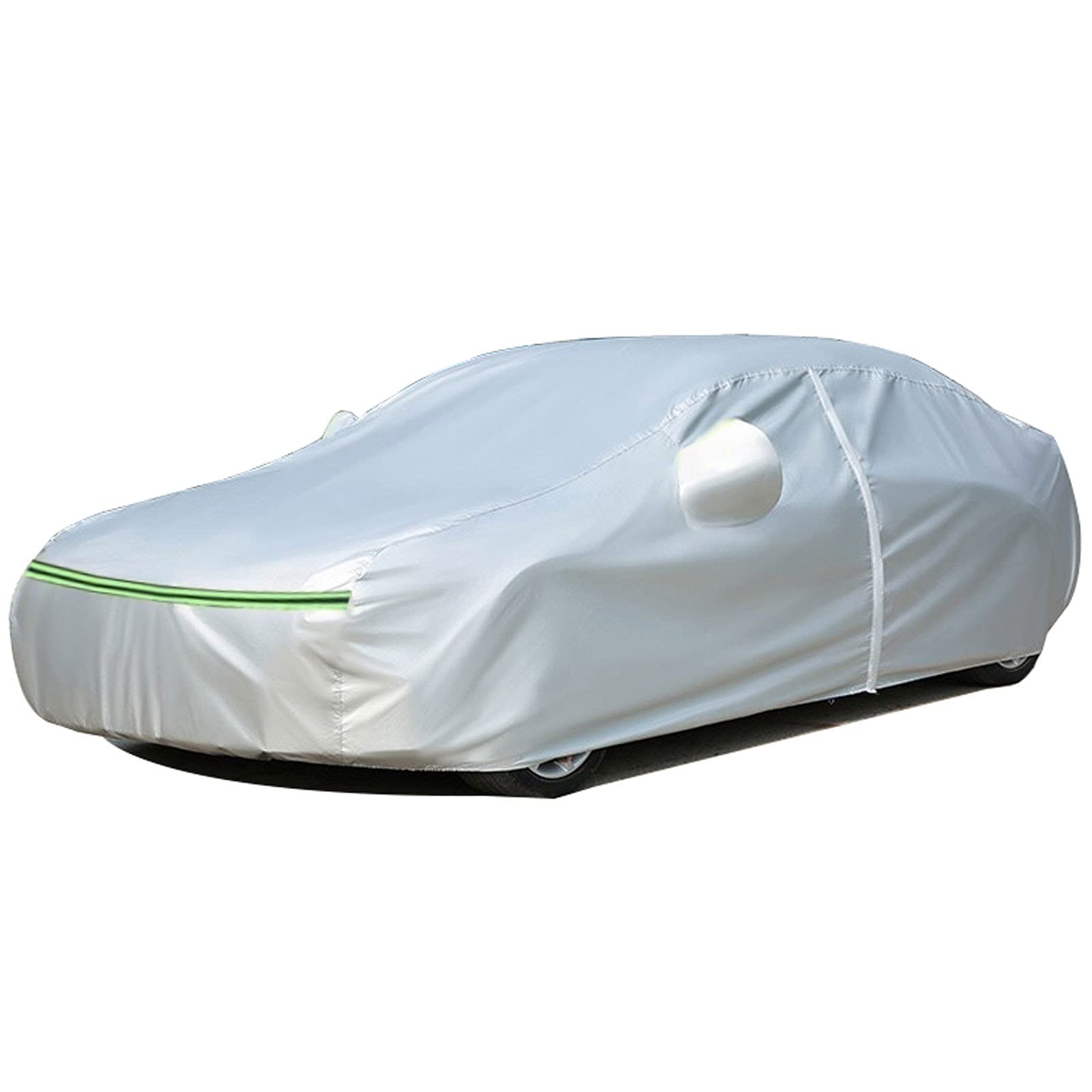 Car Cover Compatible With Bentley Arnage Azure Bentayga Brooklands MuIsanne Waterproof Dustproof Windproof Sun Protection Effectively Respond Rain Snow Hail Weather (Color : Silver, Size : Arnage)