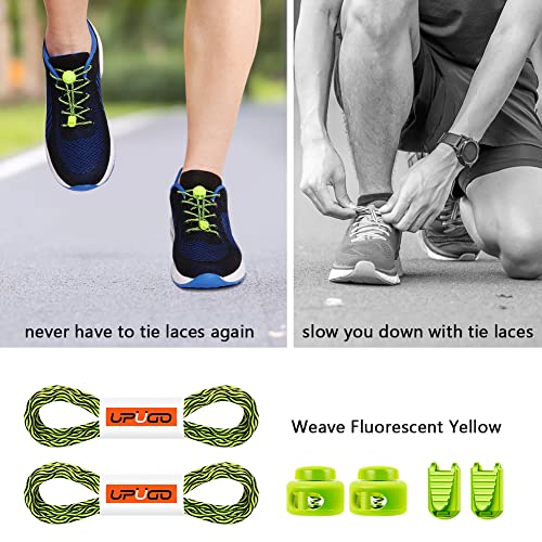 Image of UpUGo Elastic Shoe Laces, No Tie Shoe Laces for All Ages, One Size Fit All | Comfortable for Men, Women, Seniors