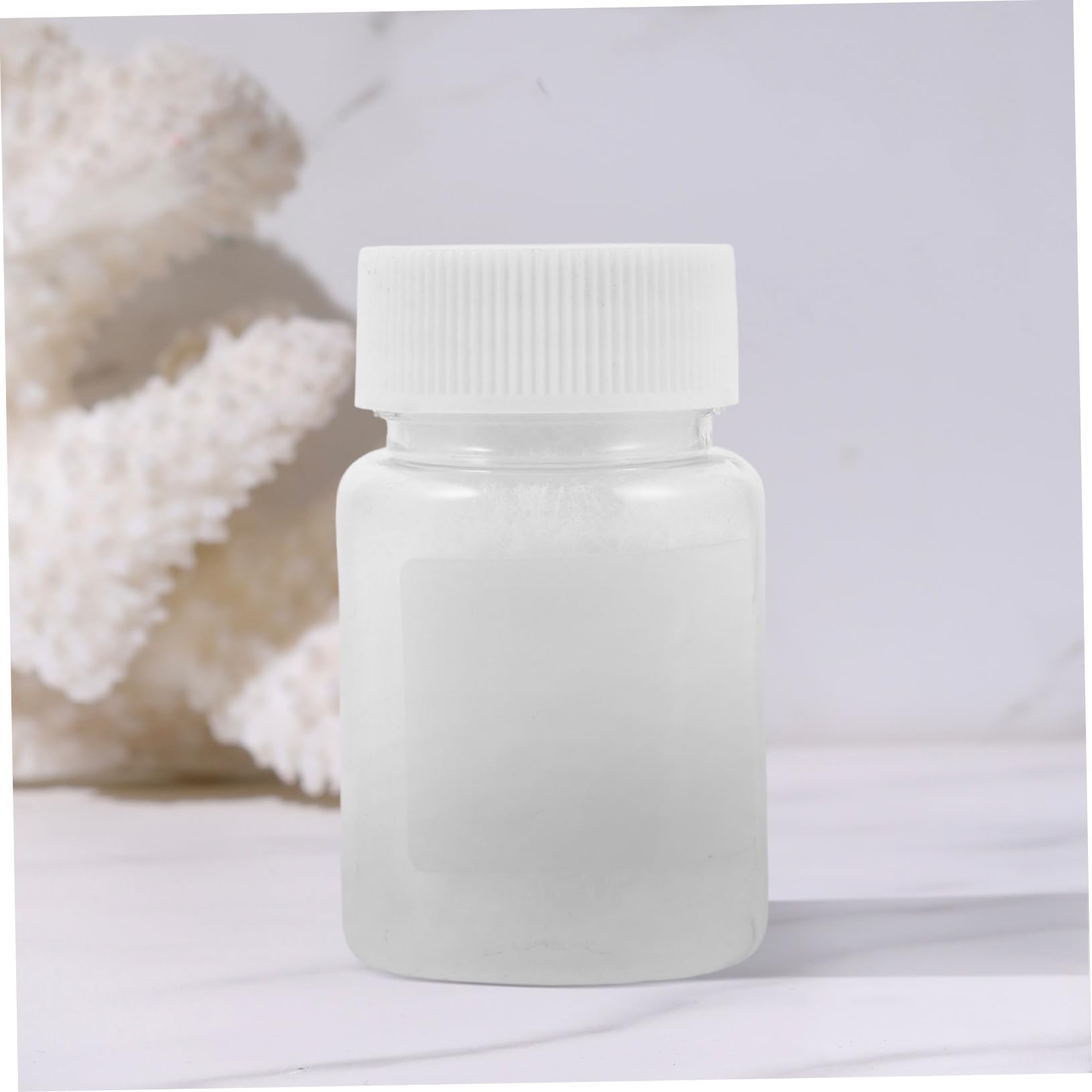 CLISPEED Poudre De Flocage Créative 3mm Blanche Pour Loisirs Créatifs Garçon Et Filles Et Adultes, Matériau Polyvalent Pour Décoration De Jouets à Presser, Diy Maison, Kit Flocage Facile à Utiliser