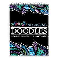 Colorful Quilts Adult Coloring Book - Features 50 Original Hand Drawn  Designs Printed on Artist Quality Paper, Hardback Covers, Spiral Binding,  Perforated Pages, Bonus Blotter by ColorIt